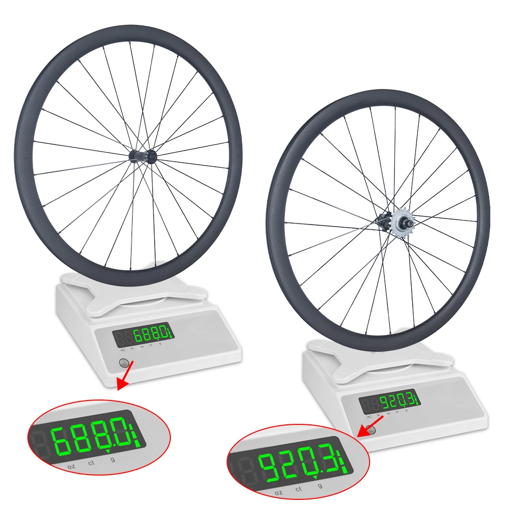 700C Track bike Carbon wheelset fixed gear flip flop 32mm37mm 50mm 60mm 88mm deep 28mm width clincher tubeless bicycle wheelset