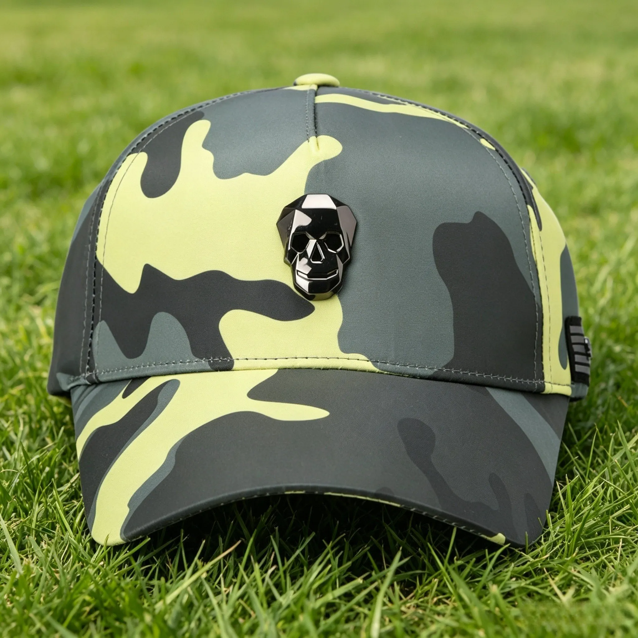 Golf Baseball Cap for Men Women, Trendy Camouflage Pattern High Quality Golf Cap, Adjustable Strap Casual Outdoor Sun Hat