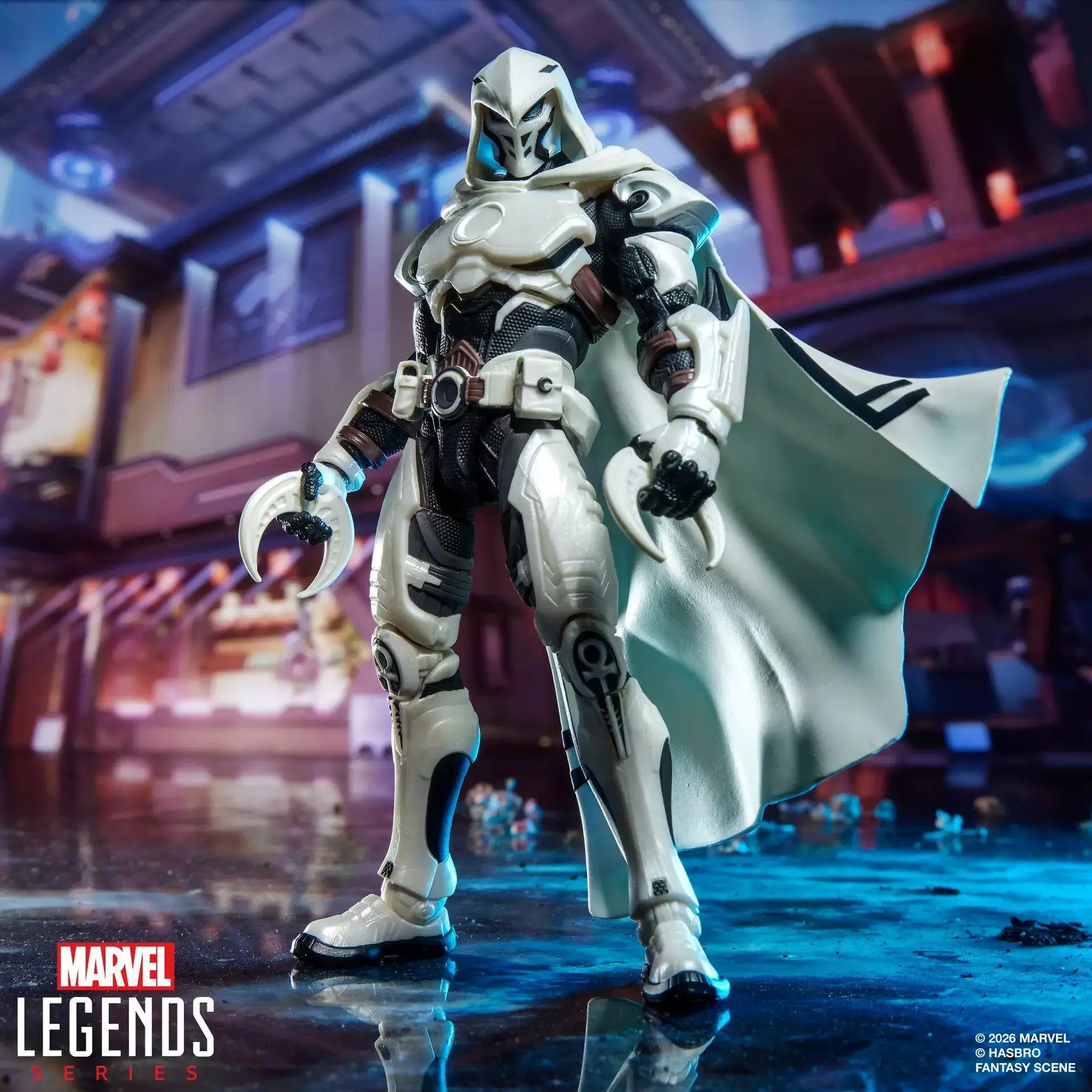 

Hasbro Marvel Legends Moon Knight Action Figure 6 Inch Fully Articulated Model Collectible Marvel Rivals Toys For Collectors