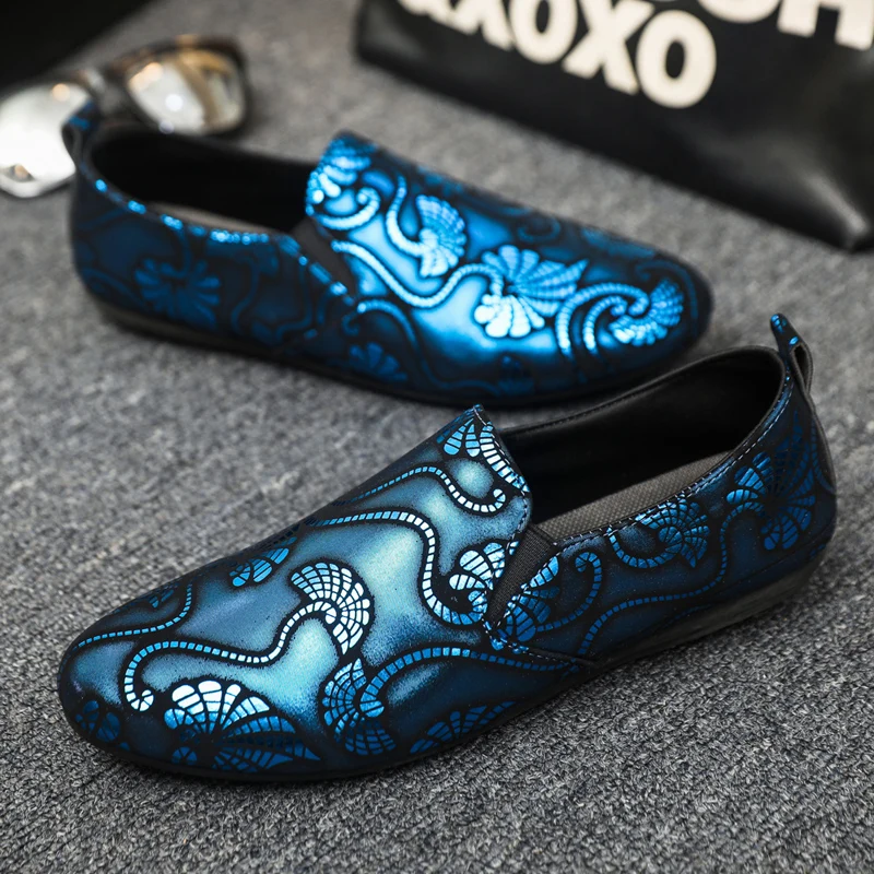 

ELUVA/мужские повседневные лоферы, кроссовки, нескользящие легкие дышащие туфли без шнуровки на плоской подошве для прогулок, удобная летняя мужская обувь