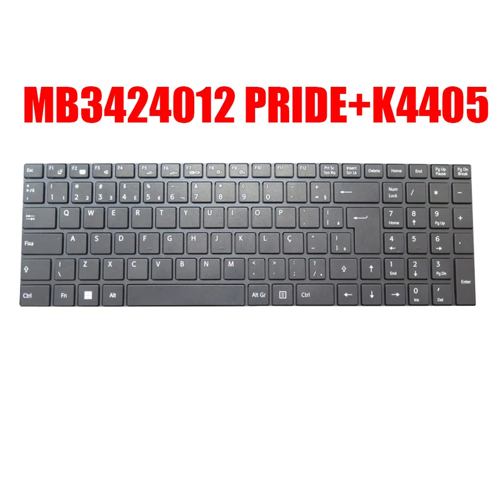 Laptop Keyboard MB3424012 PRIDE+K4405 Brazilian BR Black Without Frame