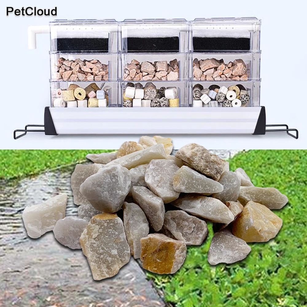 Aquarium Filter Zeolite Absorb Harmful Substances Ammonia Nitrogen Fish Tank Filter Nitrifying Bacteria Culture Aquario Supplies