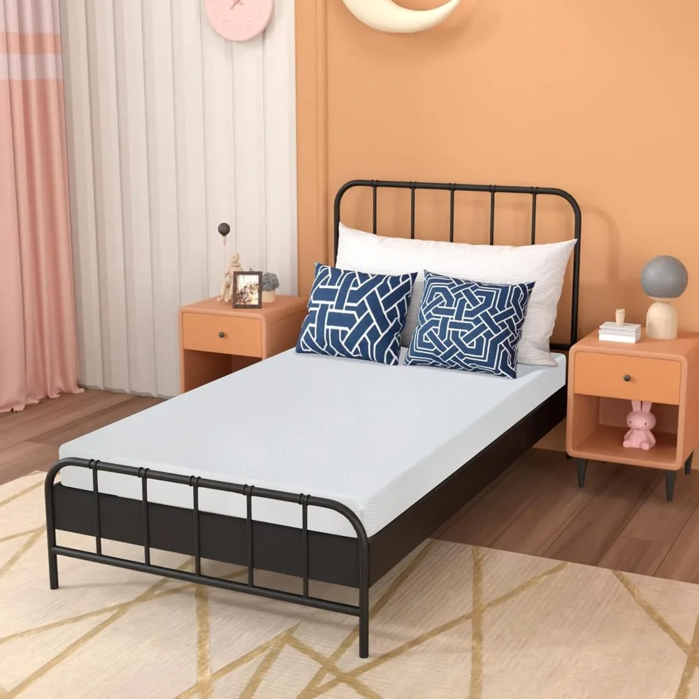 

Twin Size 5 Inch Medium Firm Mattress Memory Foam CertiPUR US Certified