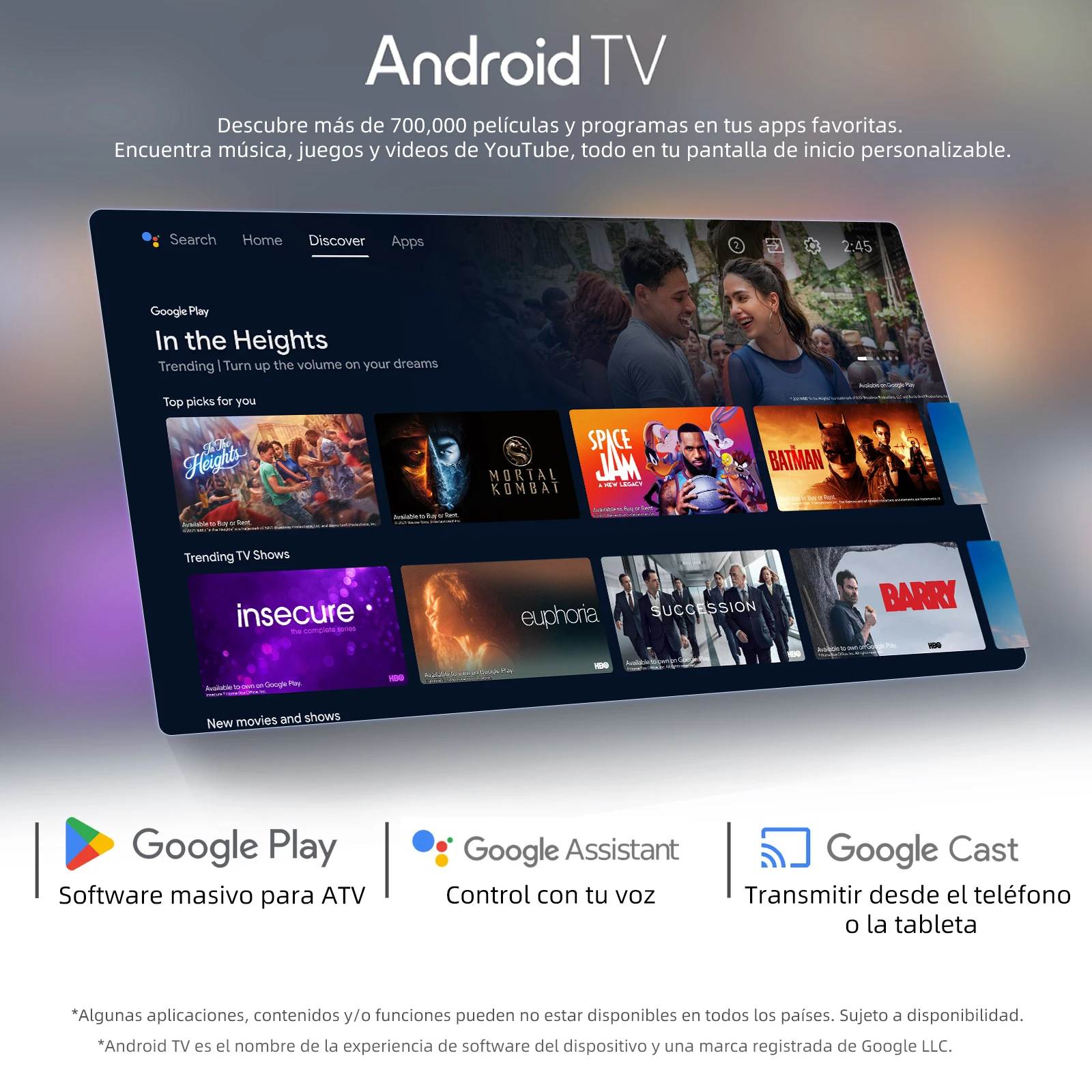 MECOOL KM2 Plus Android TV Box مع Google Netflix 4K Dolby Atmos معتمد 2GB 16GB HDR10+ AV1 BT 5.0 WiFi 2.4G/5G Set Top Box