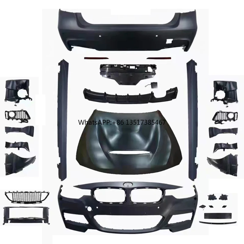 

F30 320i 330i Модернизированный комплект MP Body Kit M-Performance Body Kit для BMW 3 серии