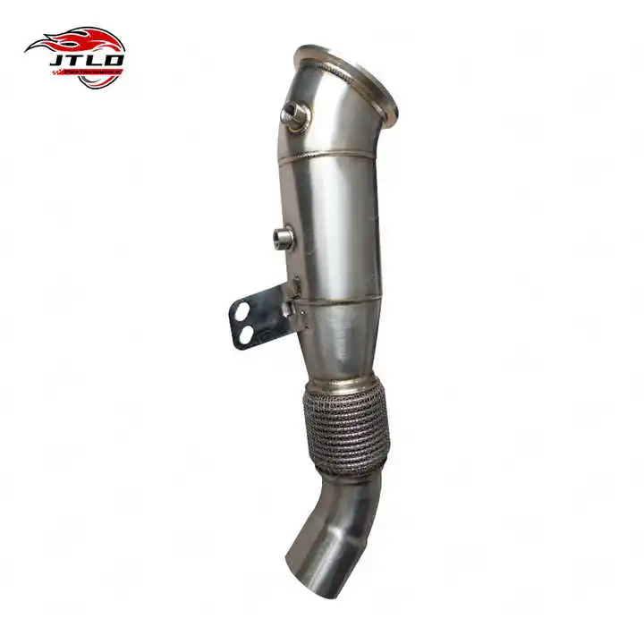 304 Stainless Steel Exhaust Downpipe For BMW G30 B58 Performance Exhaust System