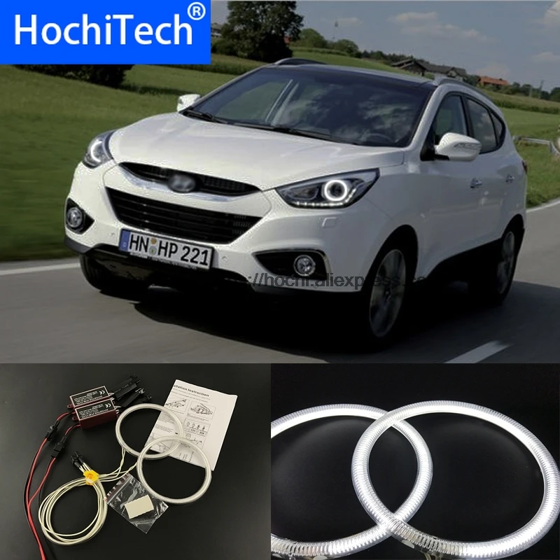 

Для Hyundai Ix35 2010 2011 2012 HochiTech отличный комплект CCFL «ангельские глазки» ультра яркая подсветка фар