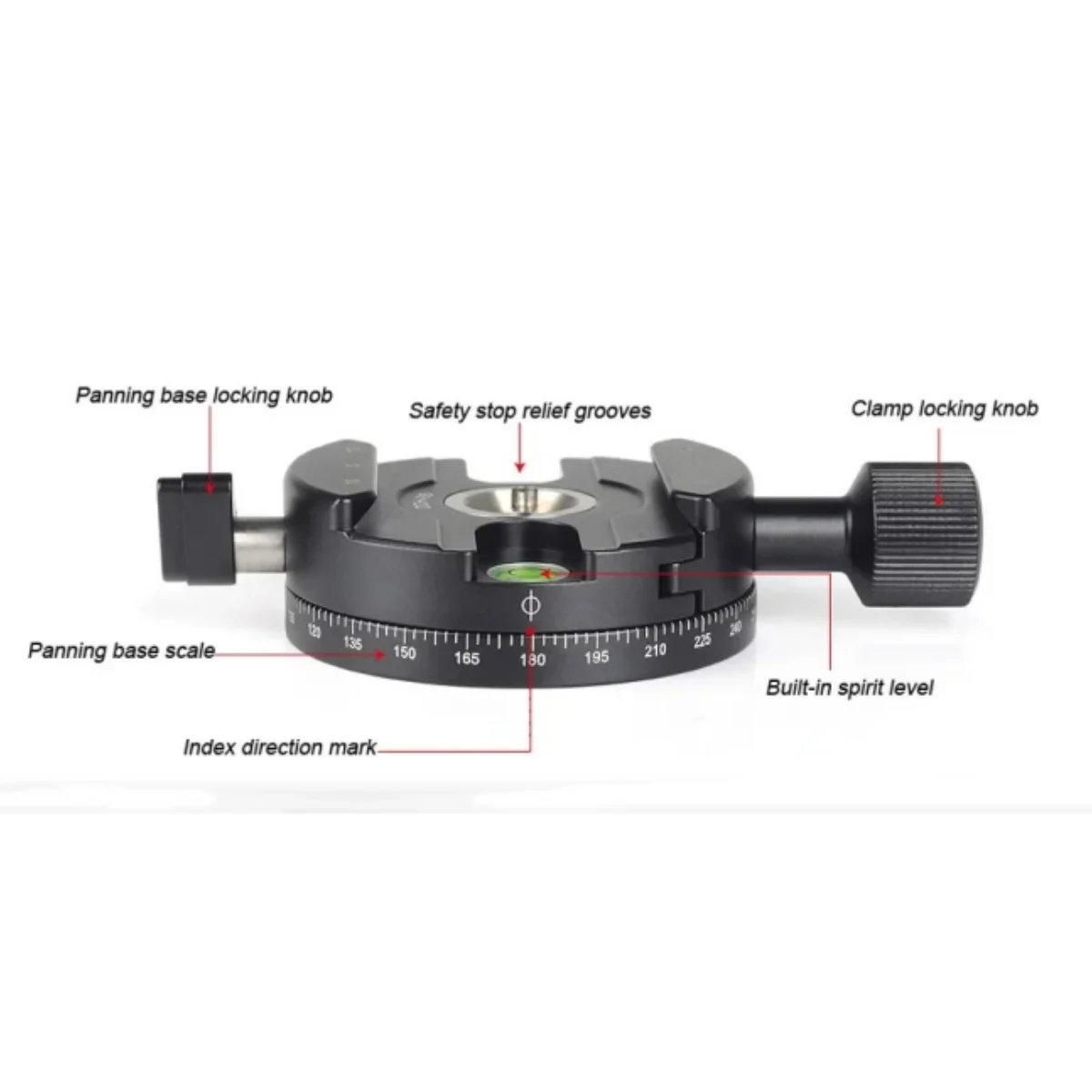 SUNWAYFOTO Tripod Head Quick Release Clamp for DSLR Tripode Quick Release Clamp Plate Ballhead Lever Release Clamp
