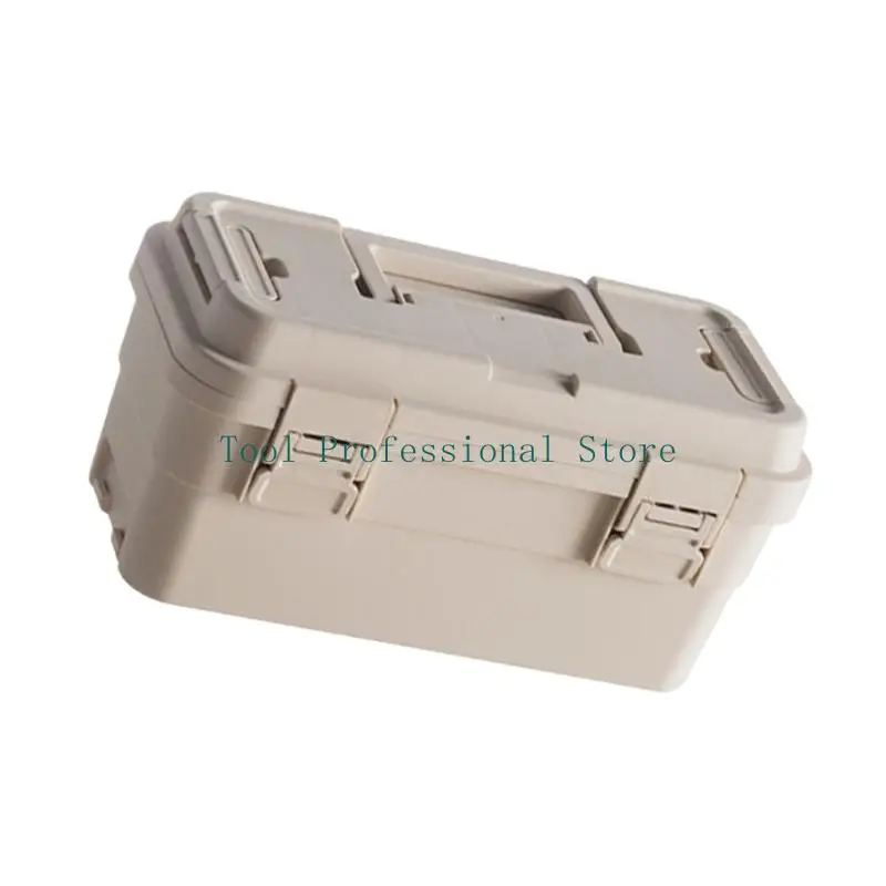

57QF Tool Storage Case With Two Capacities 6.5L And 4L Three Colors Lock Design Layered Compartment