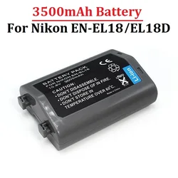 Oryginalna bateria 3500mAh EN-EL18 EN-EL18A EN-EL18D dla Nikon EL18 Z5 Z6 Z9 D4 D4S D5 i D500 D800 D800E D810 D850 1PCS