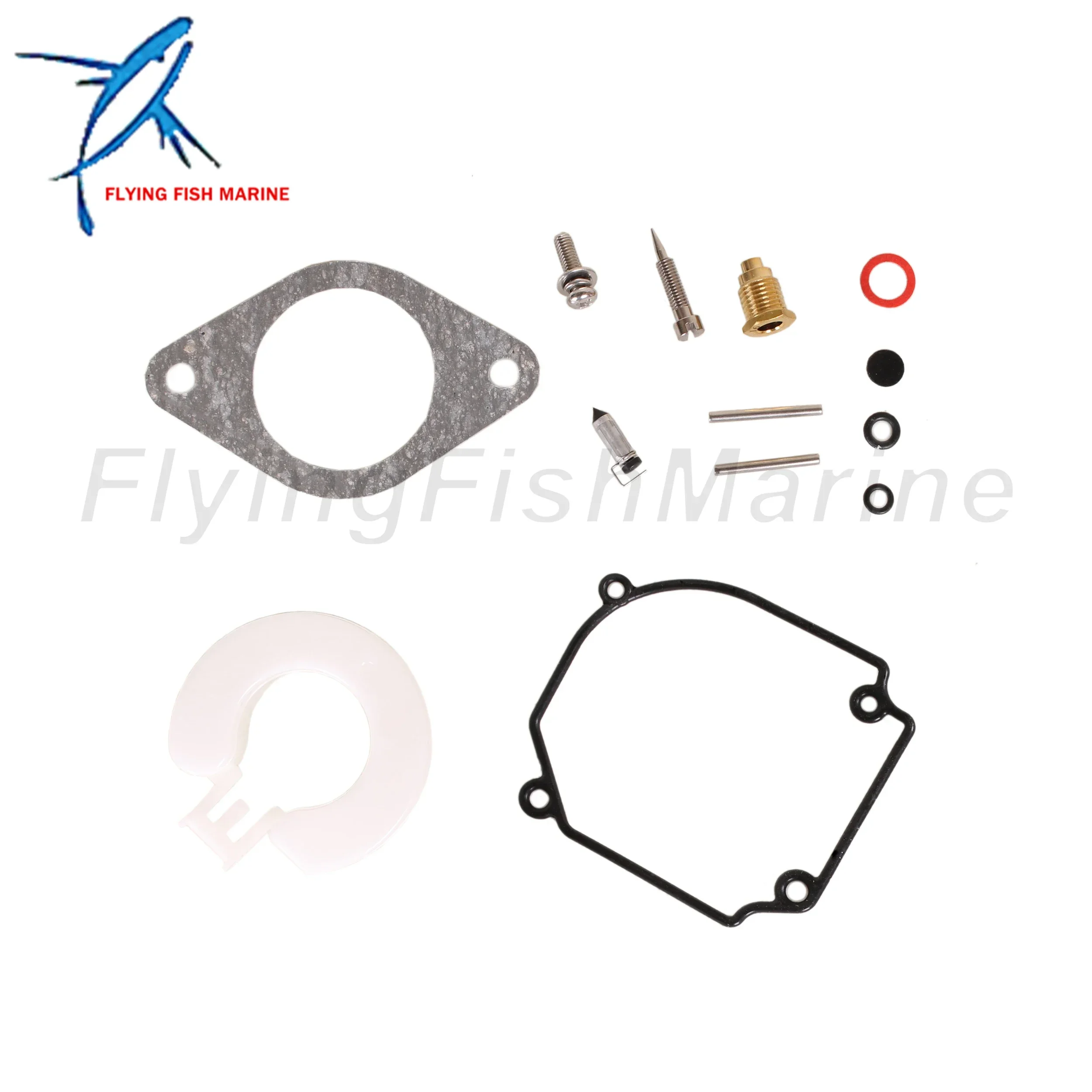 

Outboard Engine 6H1-W0093-00 6H1-W0093-01 Carburetor Repair Kit for Yamaha Boat Motor 75HP 80HP 90HP, 18-7291