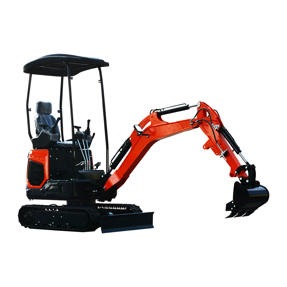 متعددة الوظائف 1 طن 2 طن المنزلية حديقة المزرعة الزراعية حفارة صغيرة مدمجة #4