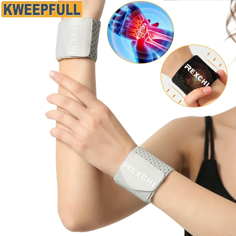 1Pcs/2Pcs Wrist Compression Strap & Wrist Brace Sport Wrist Support for Fitness,Weightlifting,Tendonitis,Carpal Tunnel Arthritis