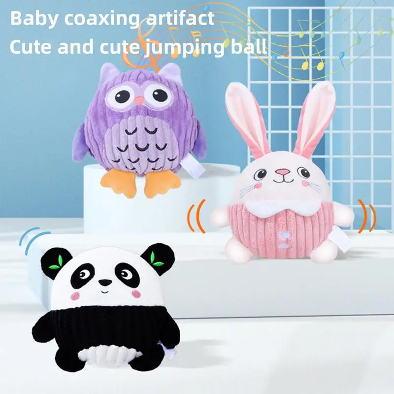 Lapin en peluche chantant multifonctionnel, animaux musicaux, jouets créatifs, phtalPlush, bébés