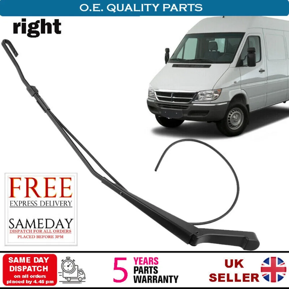 RHD Wiper Arm Right RH Driver Side O/S for Mercedes Sprinter VW LT 1995-2006