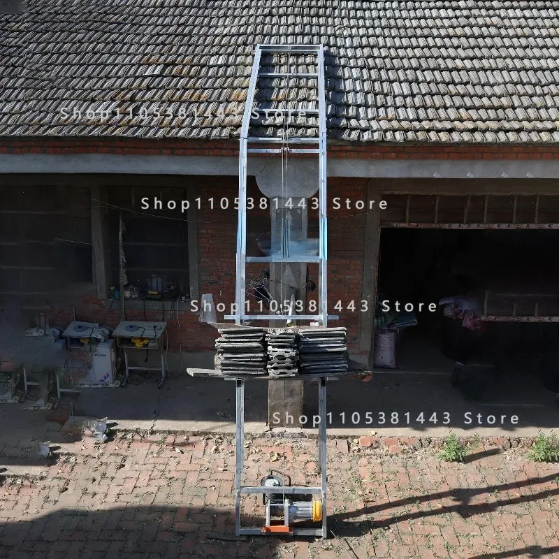 

4-20m sloping roof multifunctional lifting platform electric ladder suitable for panels fr-ee splicing height with motor