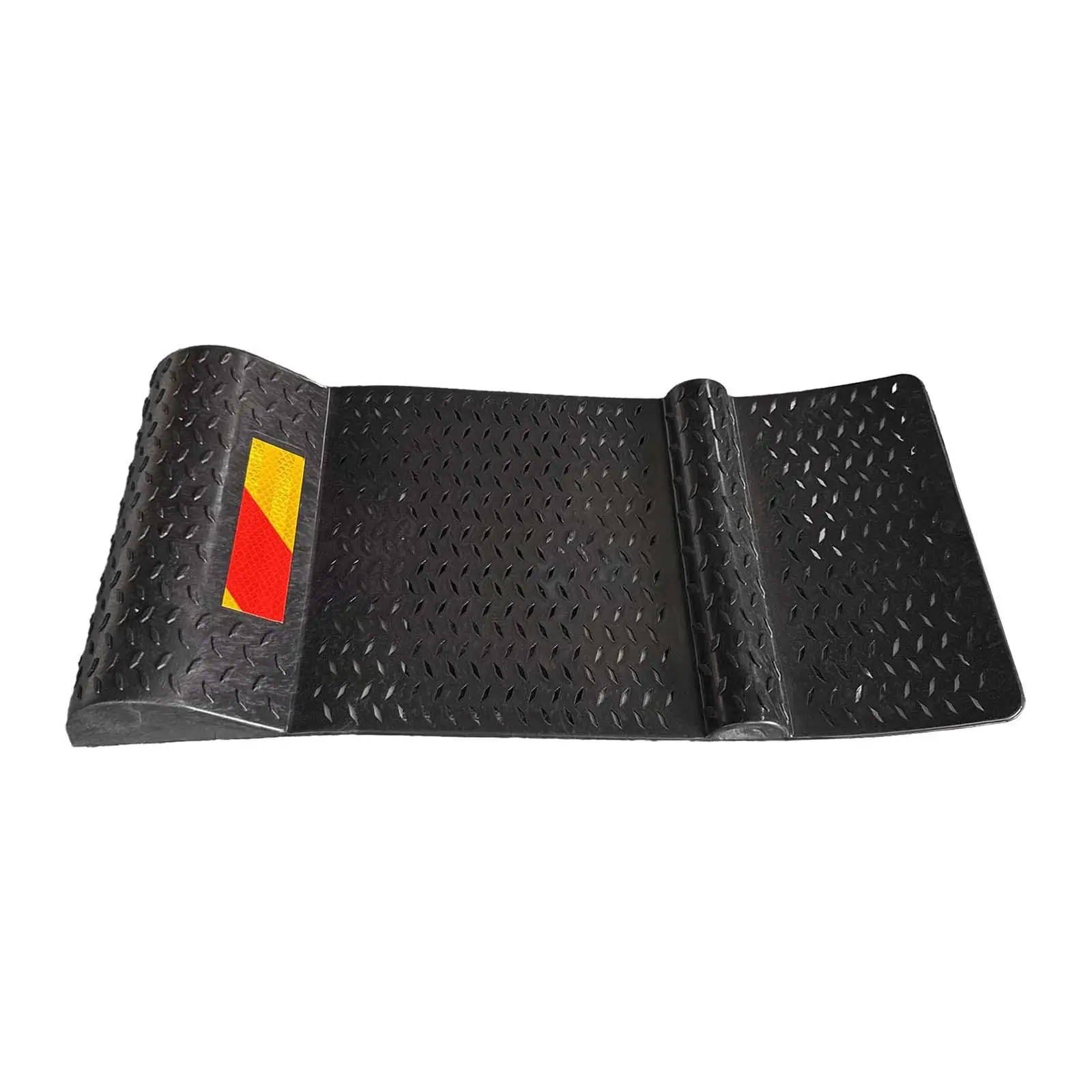 حصيرة ركن المرآب دليل العجلة سهلة التركيب مثبت عجلة الإطارات المضادة للانزلاق للشاحنات المرآب المركبات السيارات #1