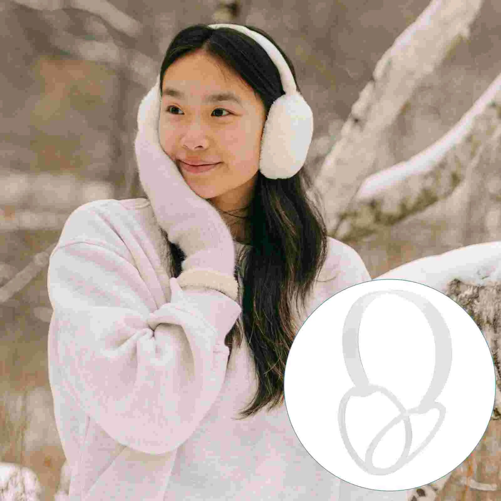 10 Pcs Ear Muffs Earmuff Frame Making Shelf DIY Winter Foldable Rack Holder for Warm