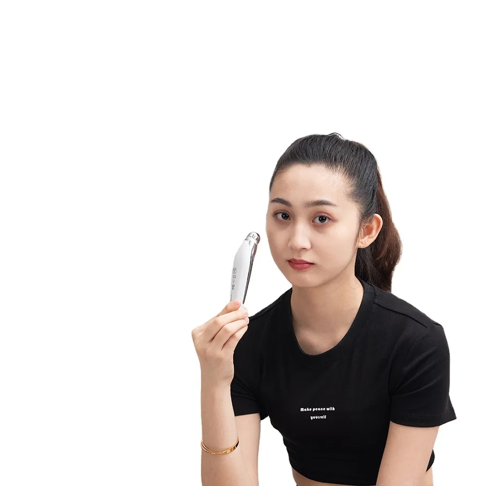 Sunhigh Rotation Beauty Care EMS RF Eye Massager Heated Vibration Eye Care Lifting Beauty Device Remove microgroove