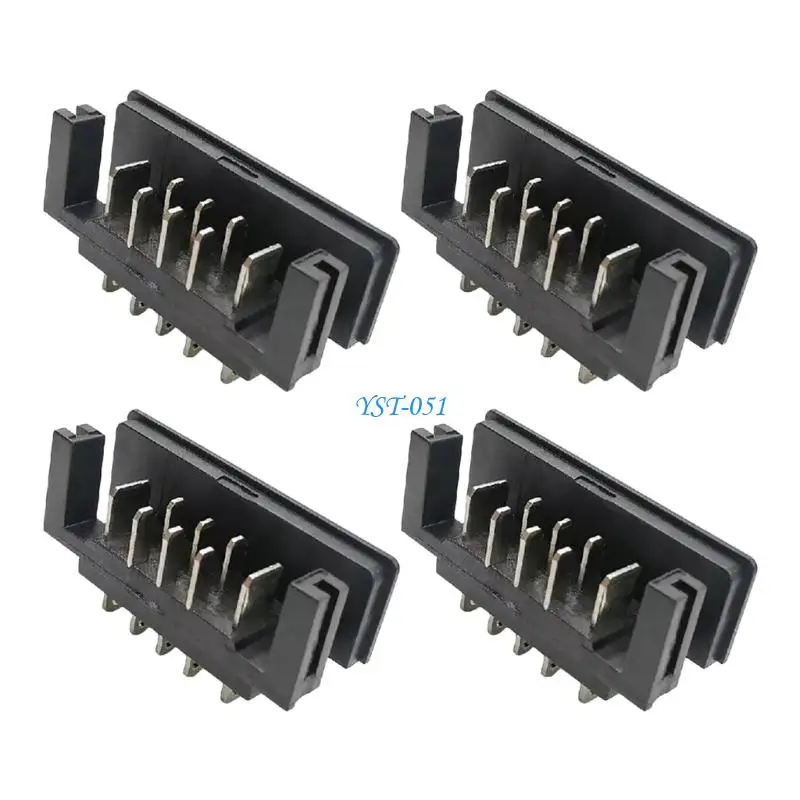 E15A Black Chargers Connectors Adapter Set for DCB118 DCB112 Maintenance Replacement