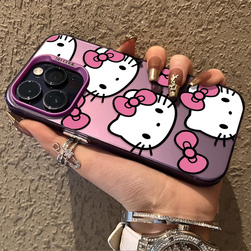 Etui Sanrio Hello Kitty do Samsung Galaxy S25 Edge S24 S23 S22 S21 S20 Ultra Plus FE A56 A36 A26 - usage example