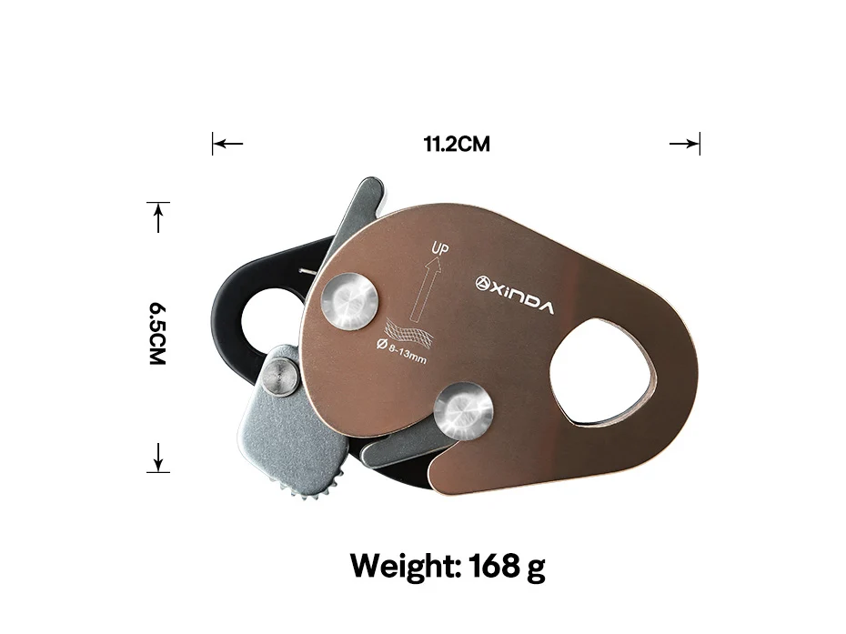 XINDA Camping Klettern Sicherheitsausrüstung Erfassenseil Geräte Automatische Sperre Karabiner Anti Fall Schutzausrüstung Überleben – Detail 1