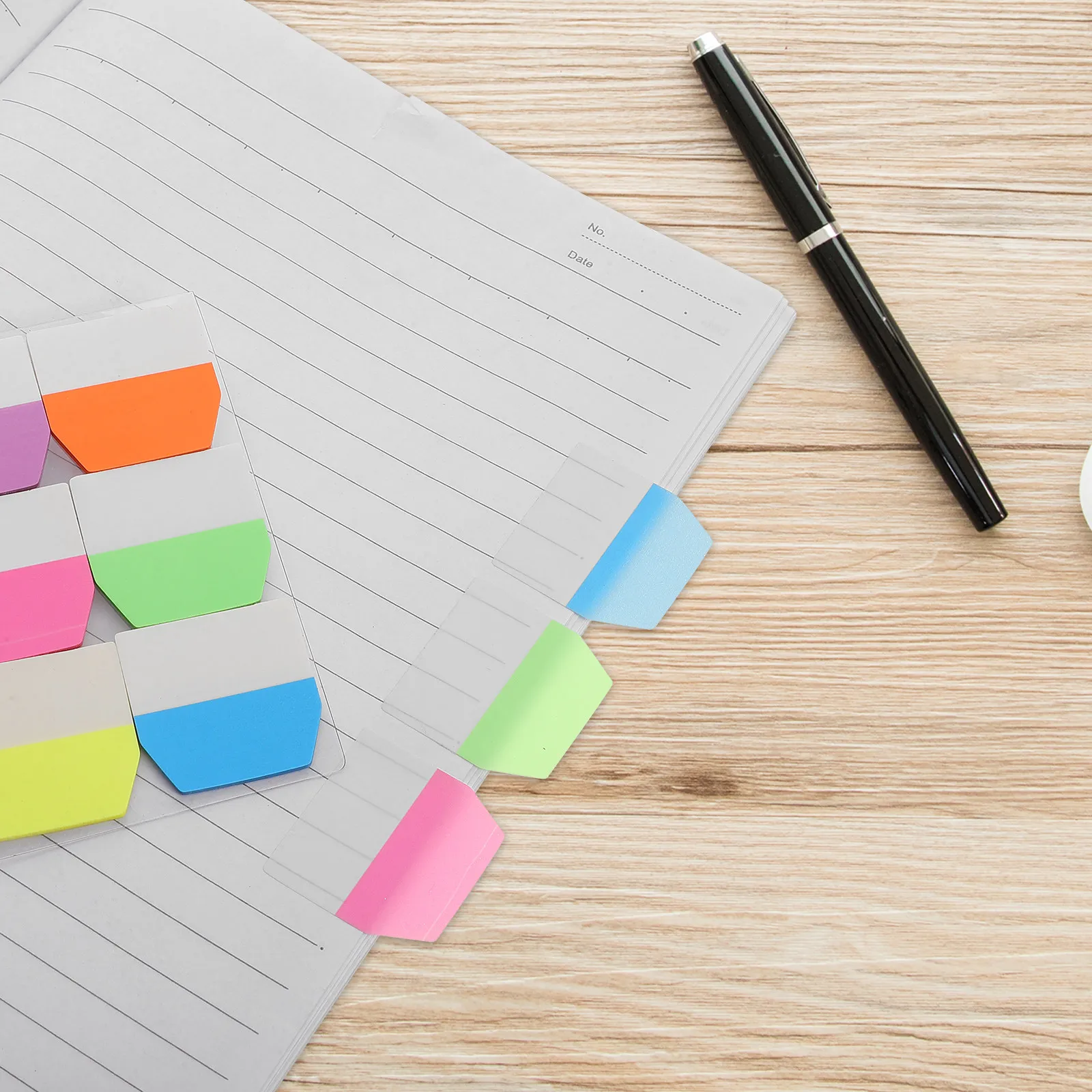 

3Sets Colored Sticky Index Tabs Writable Page Markers Strong Adhesive for Books Notebooks Planners Binder Files Annotation
