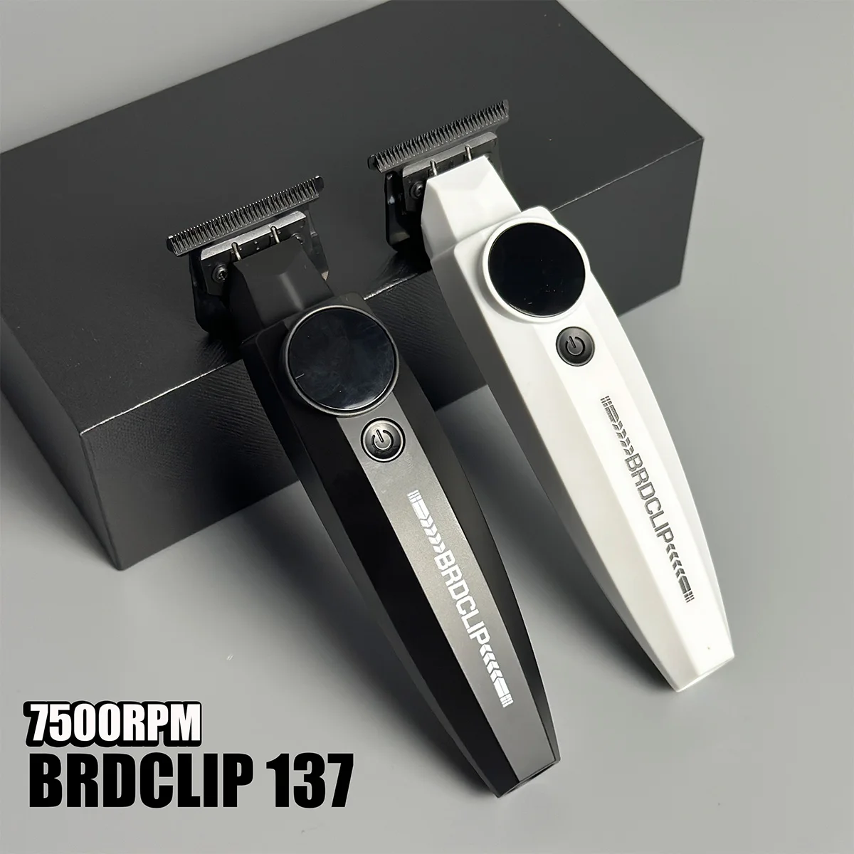 

7500RPM BRDCLIP BRD 137 Professional Hair Trimmer Electric Clipper DLC Ceramic Blade Salon Finisher Machine for Man Barber