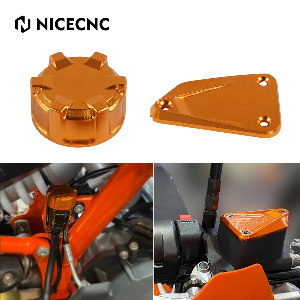 

For KTM 790 Adventure/R 2018-2022 890 Adv/R 2021 Front Rear Brake Reservoir Master Cylinder Cover 790 890 Duke/Duke L 2021-2023