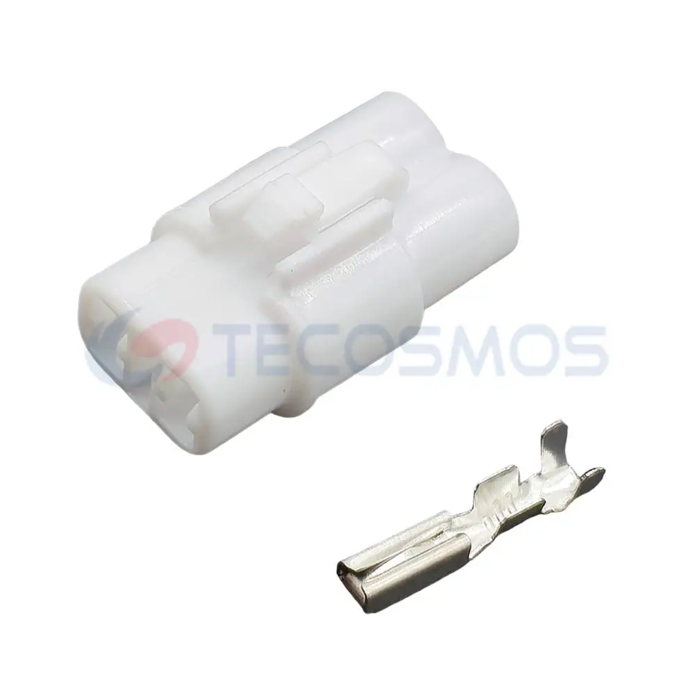 5 sets 2 Pin way MT090 Female or Male White Auto Connector Waterproof Automotive Plug For Motorcycle 6180-2181 6187-2171