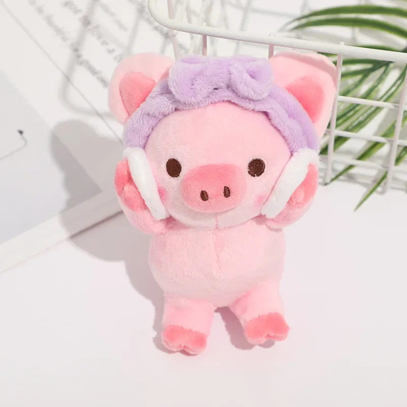 Jouets en peluche cochon de lavage du visage, dessin animé mignon, poupée en peluche douce, pendentif pour sac à dos, porte-clés, animaux en peluche, jouets pour enfants, filles et garçons, cadeaux
