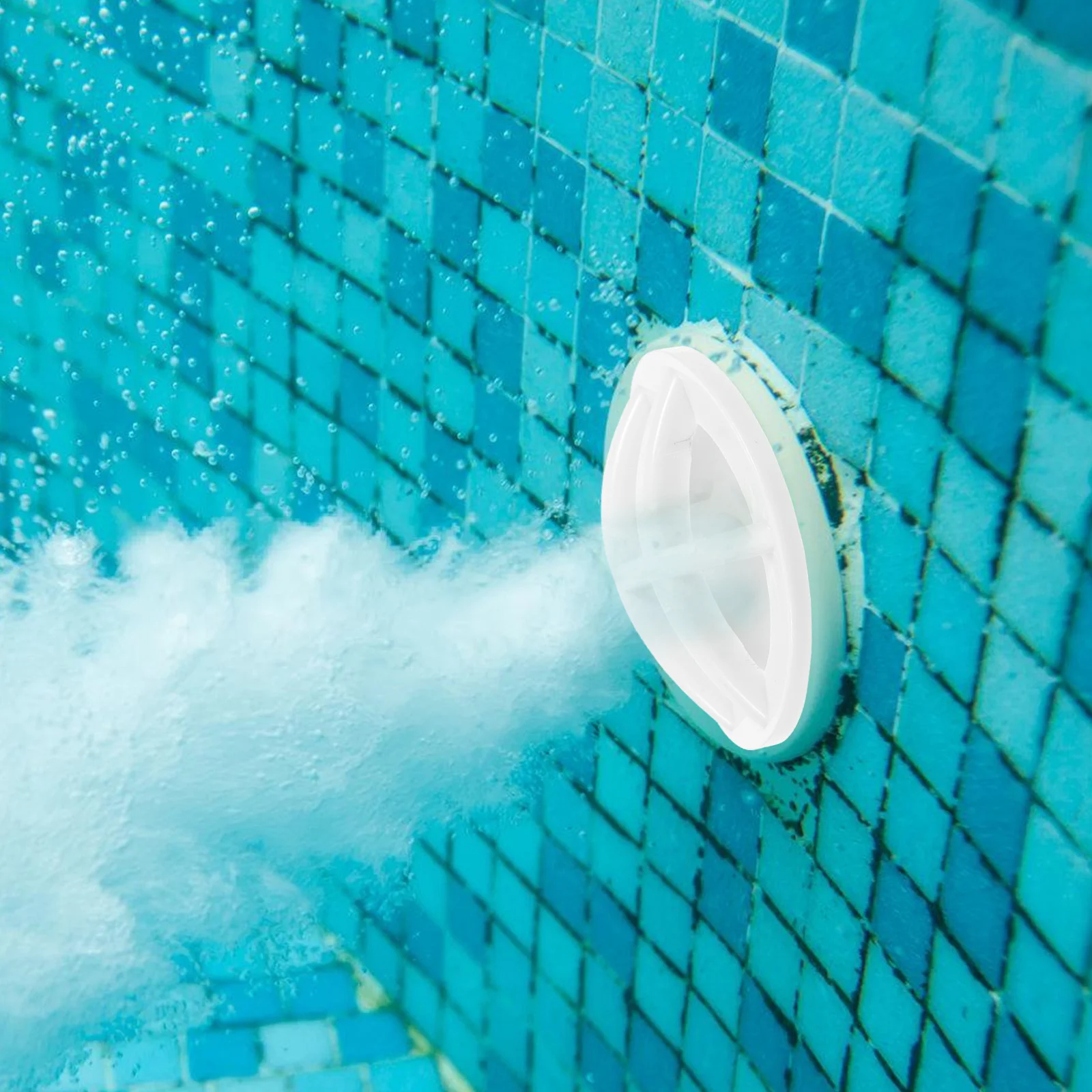 Zwembadmuurinlaat Veiligheidsrooster ABS Vervangbare inlaatzeef Zwembadaccessoire Vervangbaar roosterinzetstuk