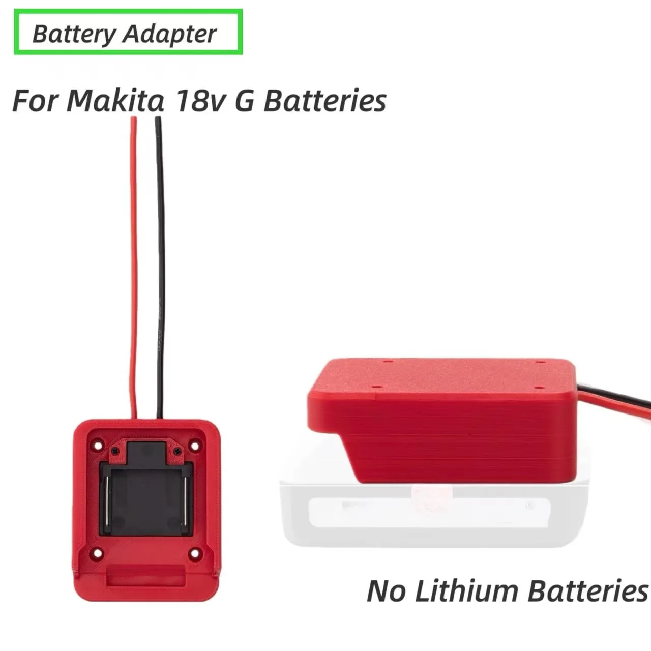 

Адаптер Power Wheels для аккумуляторной батареи Makita 18 В серии G, хороший преобразователь мощности для самодельных грузовиков, робототехники и радиоуправляемых игрушек