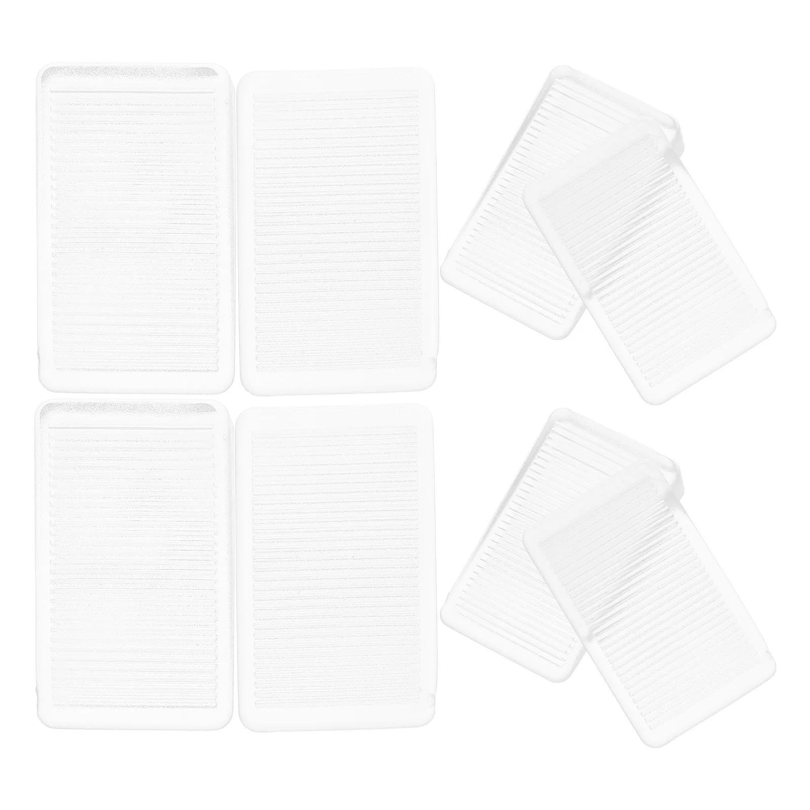 

8Pcs Furniture Shims Leveler Solid Adjustable Table Leg Stabilizers for Cabinets Refrigerators Floor Leveling Feet