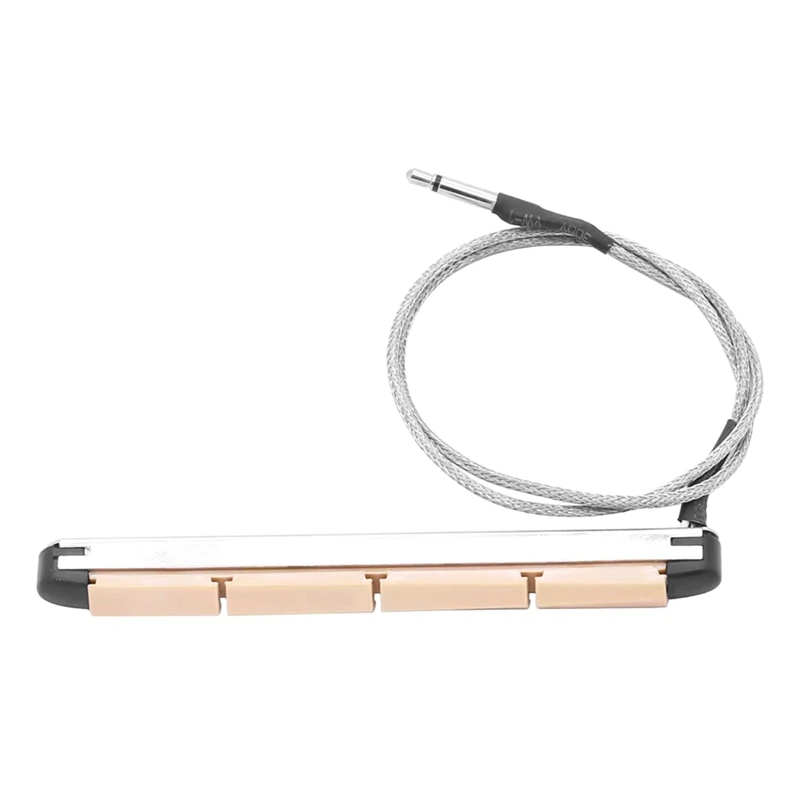 

B39B-Басовый звукосниматель, ламинированная твердая палочка, пьезоэлектрическая полоса, 4-струнная басовая пьезоэлектрическая керамическая палочка для звукоснимателя