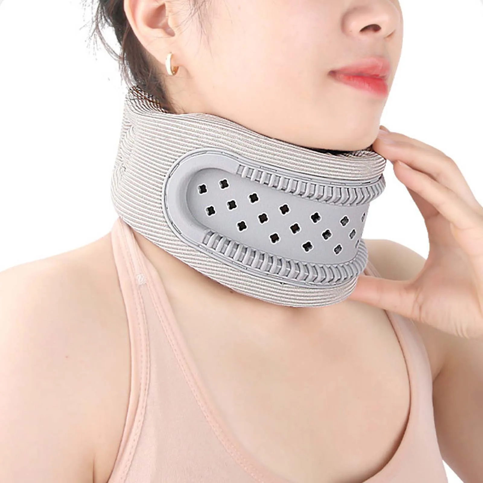 

Soft Foam Neck Braces Protectors Stabilizes Relieves Pressure in Spine neck support wraps Collar for Friends Family Members