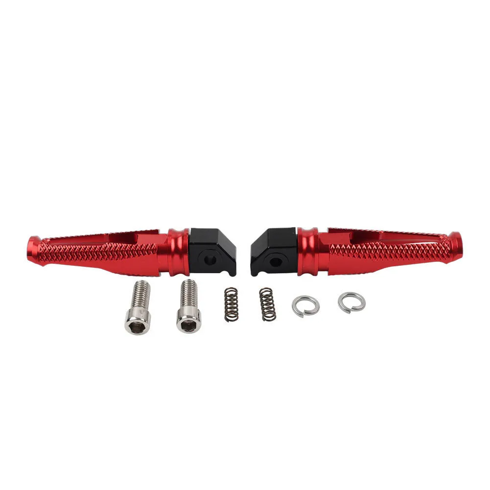 Motorbike Passenger Footrest Rear Foot Peg Pedal For Honda CBR600 F4/F4I Aluminum Red