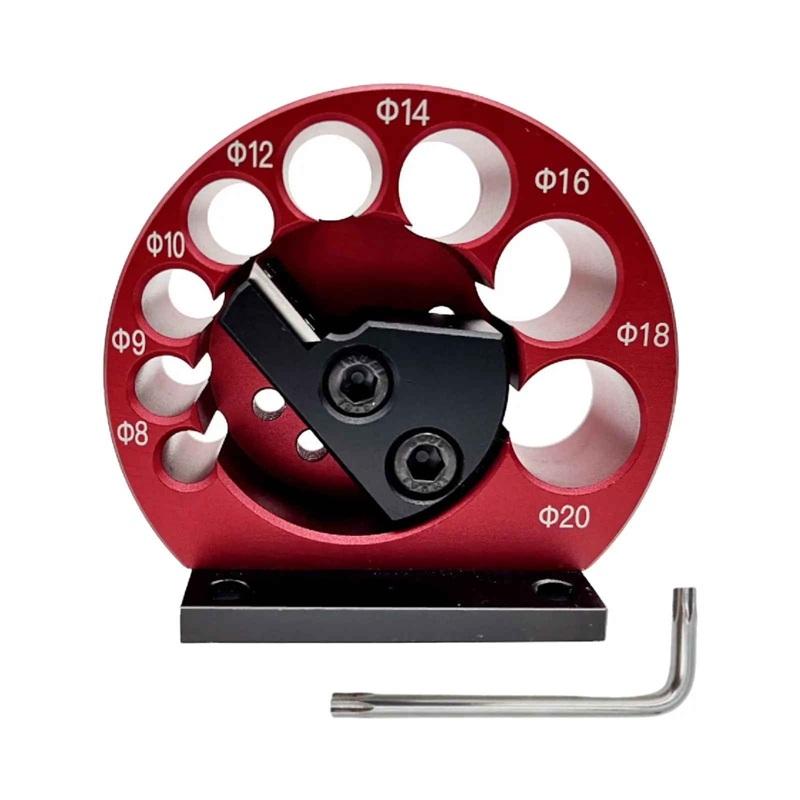 8 in 1 Woodworking Doweling Maker Metric 8mm to 20mm Auxiliary Tool for Woodworking Decoration Workers Carpenter DIY Enthusiast