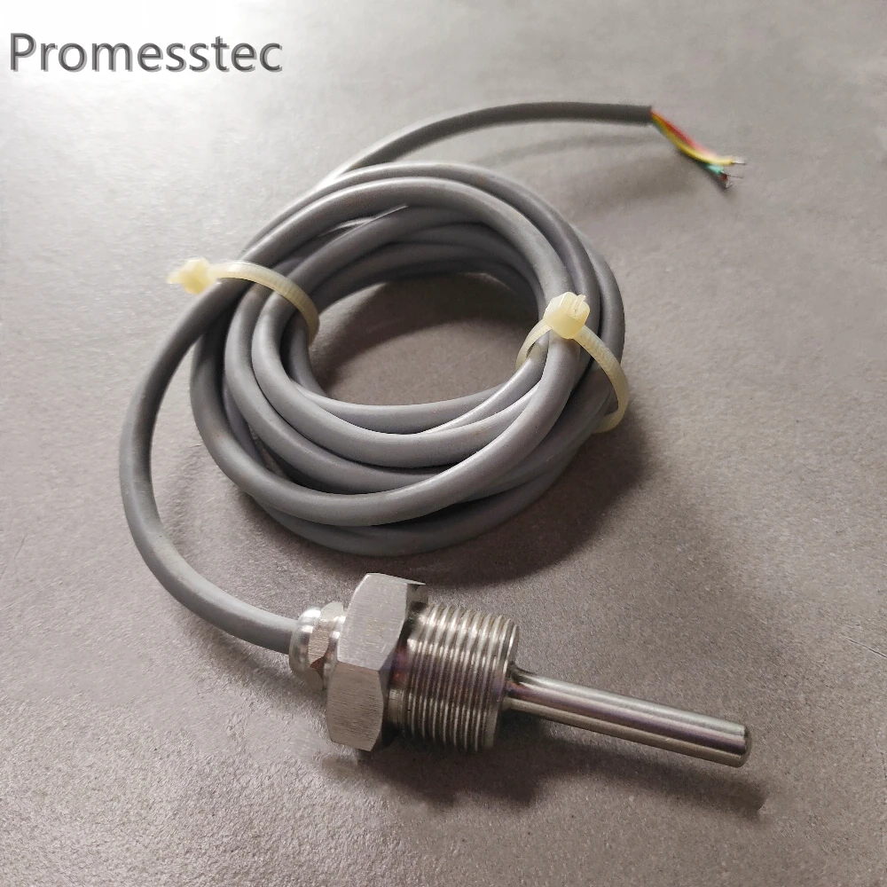 Wasserdicht 3 Drähte pt100 rtd 100cc 200cc 300cc industrielle Edelstahls onde Thermo element Temperatur sensor