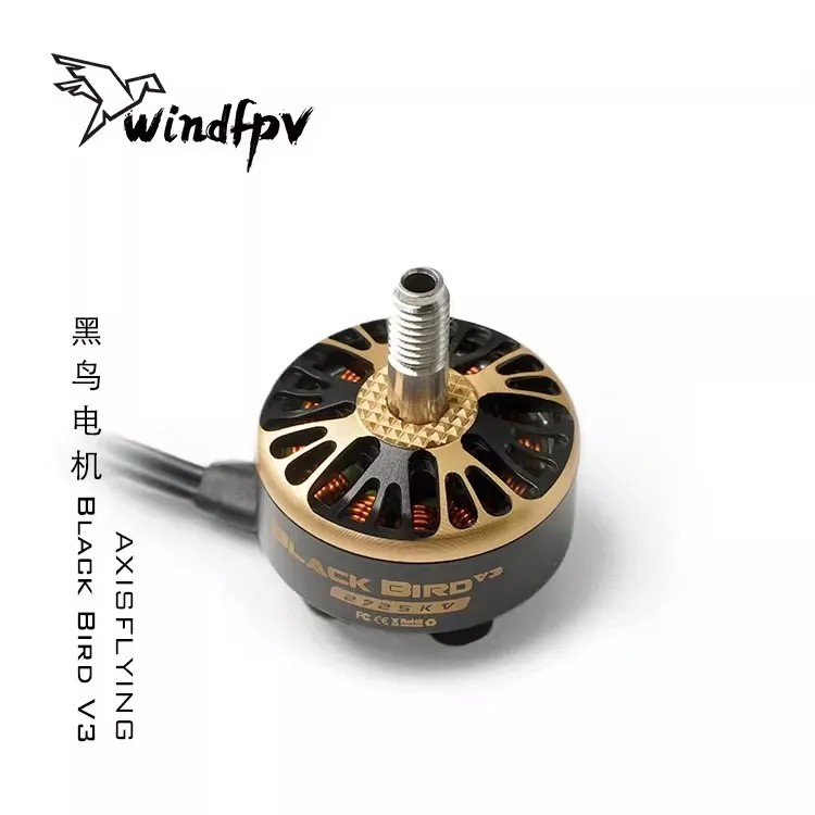Black Bird 2125KV 4~6S V3 5-inch 44.7153.7148A Brushless motor For Flower Flying Racing FPV Car from Breakwind AXISFLYING