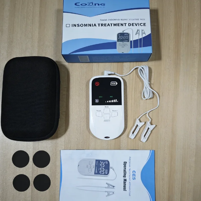 

Deep Sleep Insomnia Relief Machine Portable EMS with Microcurrent Technology for Stress Anxiety Aid