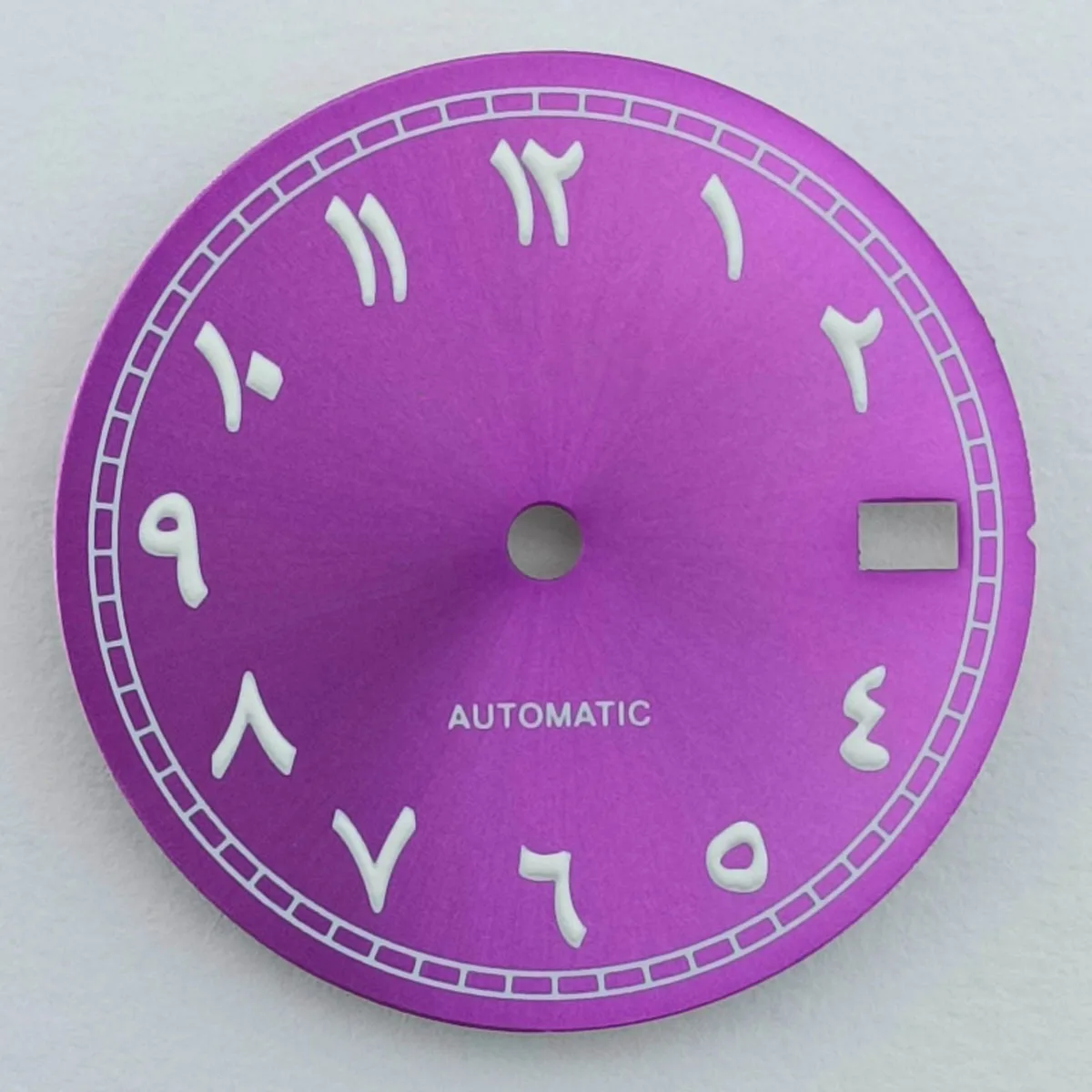 Nh35 28.5mm Green Luminous Sterile Pink Green Purple Black Watch Dial Watch Faces for NH35/NH35A/4R/7S Movement Replacement Part