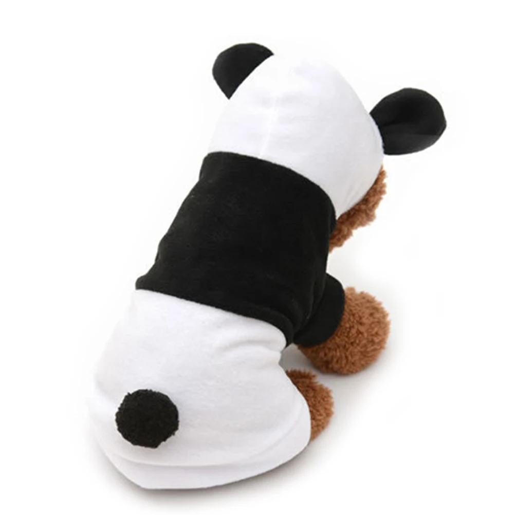 

Dog Panda Costume Cotton Pet Puppy Hoodies Clothes for Small Dogs Fashion Dress Comfortable Easy to Wear Outdoor Walking Photo