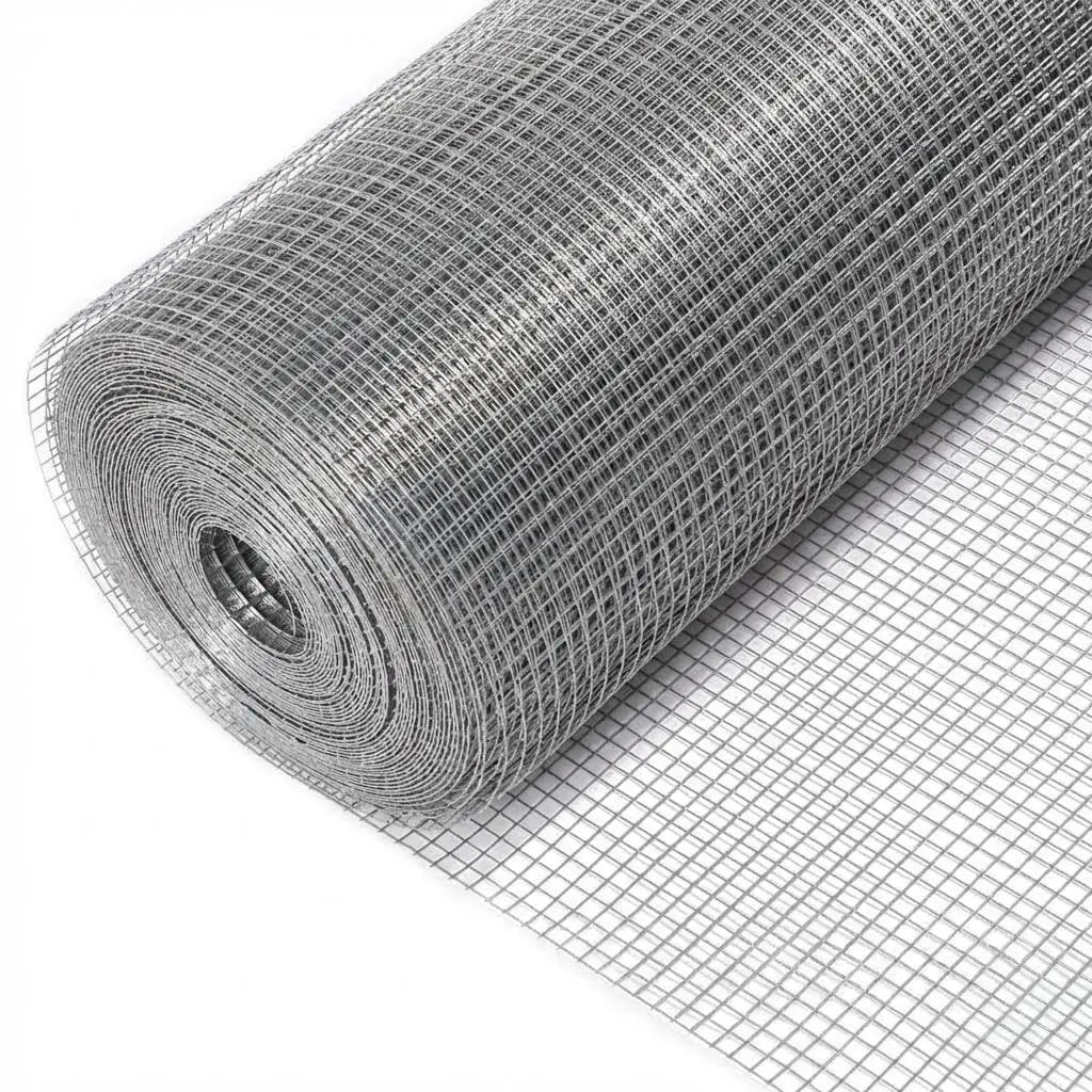 

Hardware Cloth, 48'' x 50' 1/4 inch Galvanized Wire Mesh Roll, 19 Gauge Heavy Duty Chicken Wire Fencing Roll, Vinyl Metal Wire M