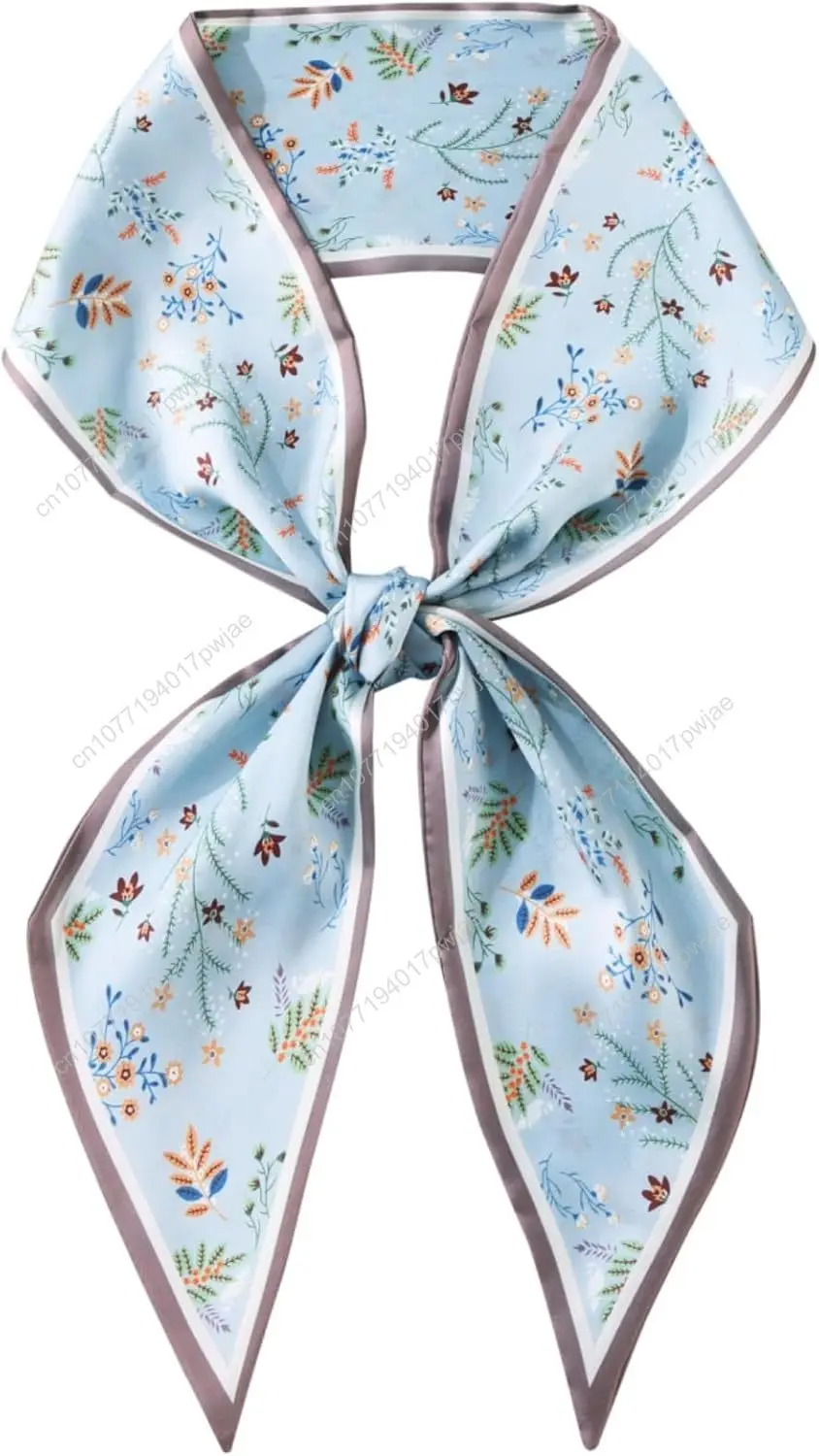 

MINIDORA Satin Scarves for Women 59× 5.9 inches Elegant Silk Feeling Scarf for Bag Headwrap Lightweight Neck Tie