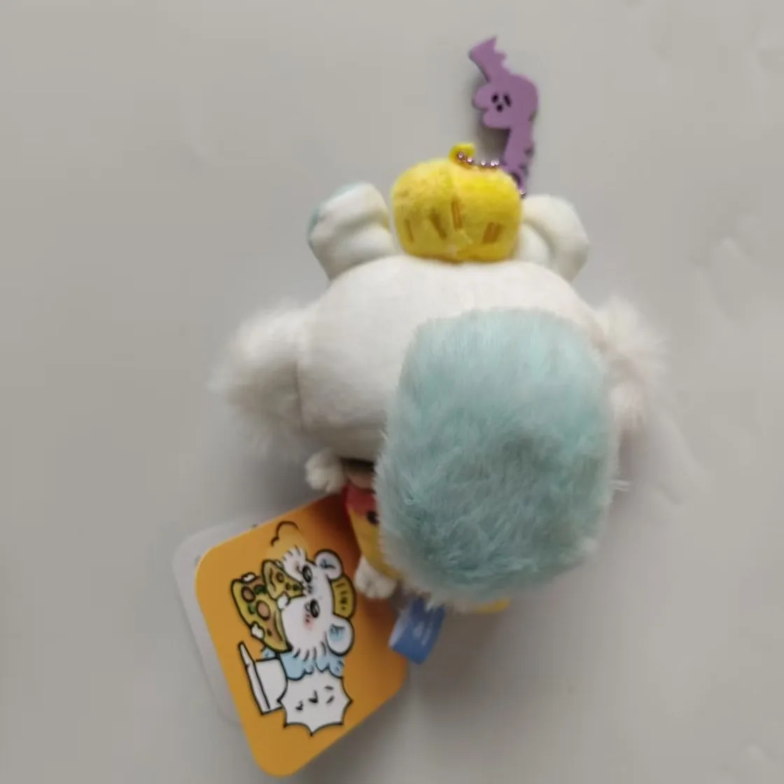 Cadeau d'anniversaire mignon Chiikawa Momonga sac à dos téléphone portable clé de voiture pendentif en peluche