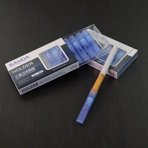 Sanda SD-198A Cigarette Mouthpiece Filter core Filter tip Healthy Disposable Reduce Tar Cigarette Mouth Filter Cigarette Tool