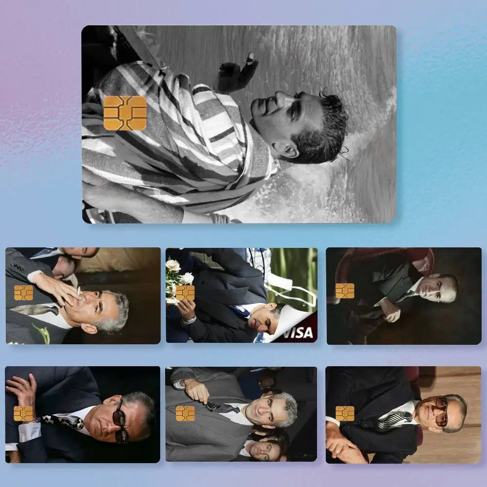 Mohammad Reza Pahlavi Iran Credit Card HD Stickers Easy to replace, change card style anytime as you like