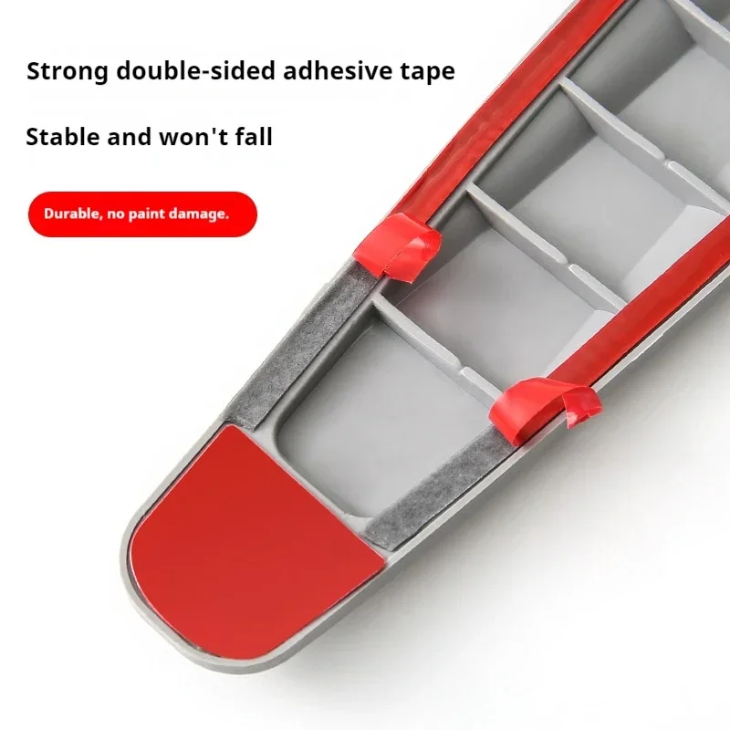 Protector de parachoques de coche, tira protectora de esquina, anticolisión, antiarañazos, pegatina protectora de hoja, decoración Exterior de coche