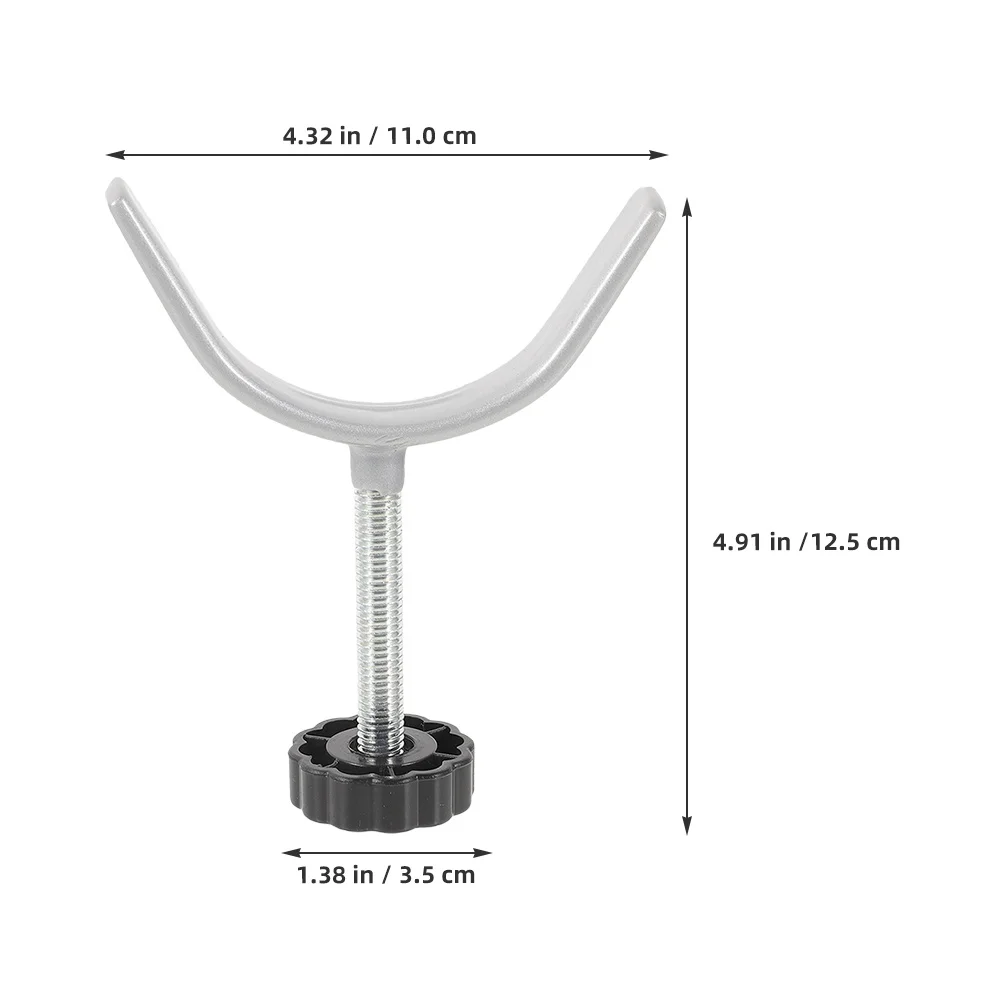 4 قطعة بوابة سلامة الطفل الحيوانات الأليفة تمديد تصاعد الأجهزة داخلي في الهواء الطلق قابل للتعديل الدرابزين البراغي درج طقم سياج للرضع #5